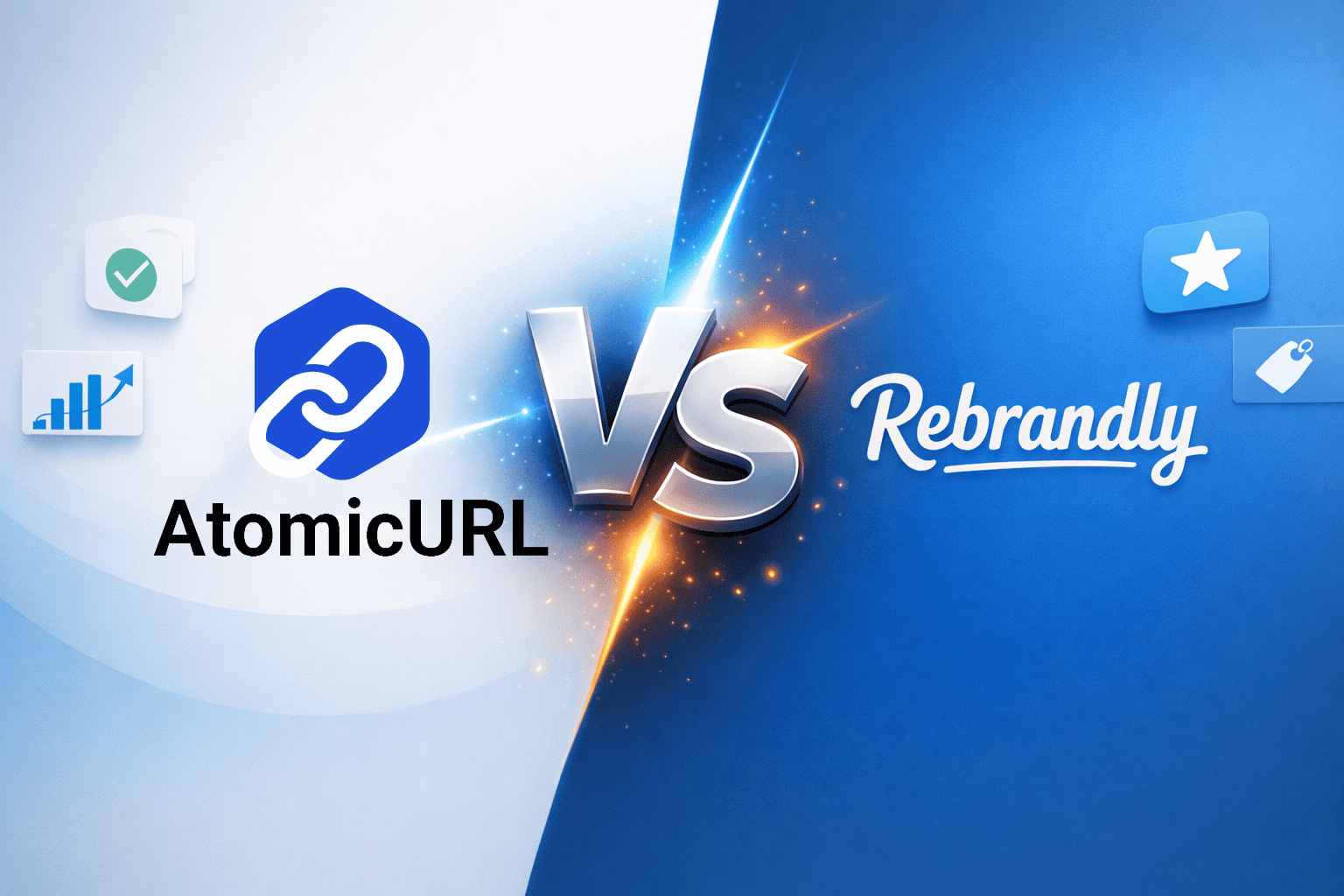 AtomicURL vs Rebrandly Which Link Shortener Offers More for Free??